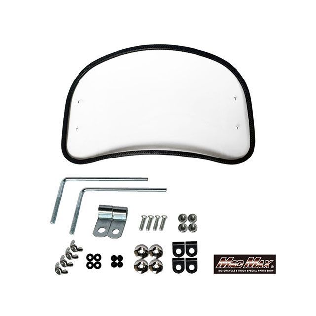 マッドマックス 汎用 マッドマックス製 汎用 風防ミドルサイズ（クリア/ブラック） MADMAX バイクの通販は 5,094円