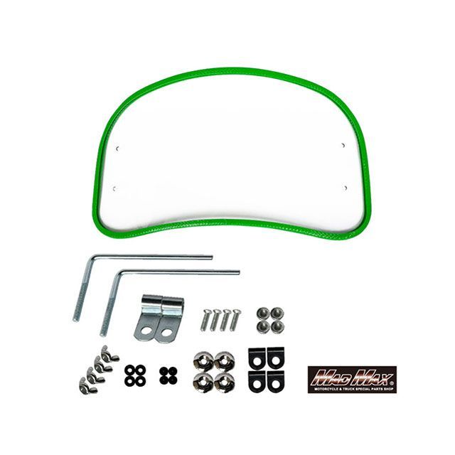 マッドマックス 汎用 マッドマックス製 汎用 風防ミドルサイズ（クリア/グリーン） MADMAX バイクの通販は 5,094円