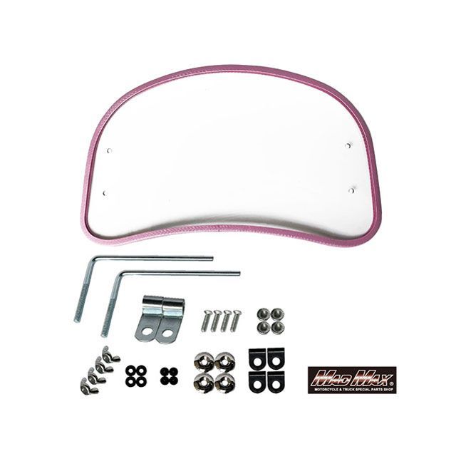 マッドマックス 汎用 マッドマックス製 汎用 風防ミドルサイズ（クリア/ピンク） MADMAX バイクの通販は 5,094円