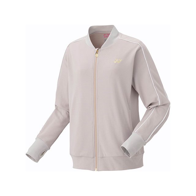 ヨネックス 57084 ウィメンズニットウォームアップシャツ（サンドグレー） サイズ XO YONEX キャンプの通販は