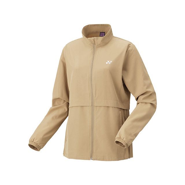 ヨネックス 57085 ウィメンズウォームアップシャツ（サンドベージュ） サイズ XO YONEX キャンプその他アウトドアウェア