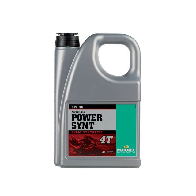 モトレックス POWER SYNT 4T 5W-40 容量 4L MOTOREX
