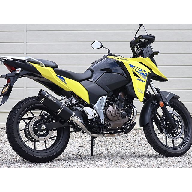 ダブルアールズ Vストローム250SX JMCA フルエキゾースト SS-OVAL F