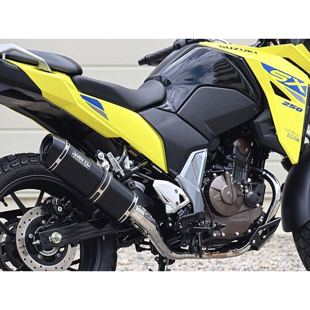 ダブルアールズ Vストローム250SX JMCA フルエキゾースト SS-OVAL F