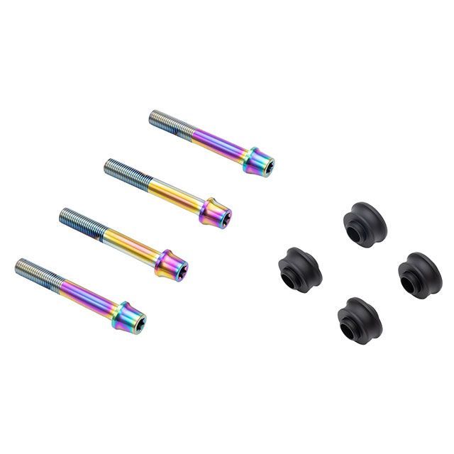 プロトブレンボ MT-09/SP オフセットカラーマウントボルトセット 適合キャリパーA テーパーキャップ（チタン色） Plot Brembo 11,197円
