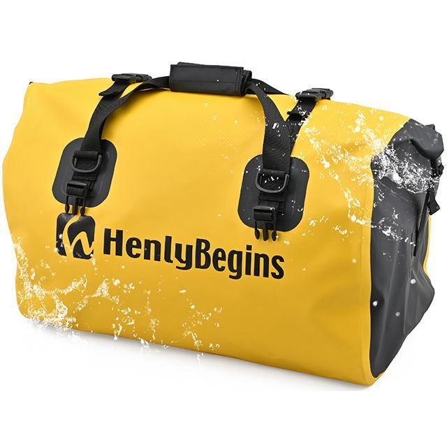 ヘンリービギンズ DH-767 防水シートバッグ60L（イエロー） HenlyBegins 6,585円