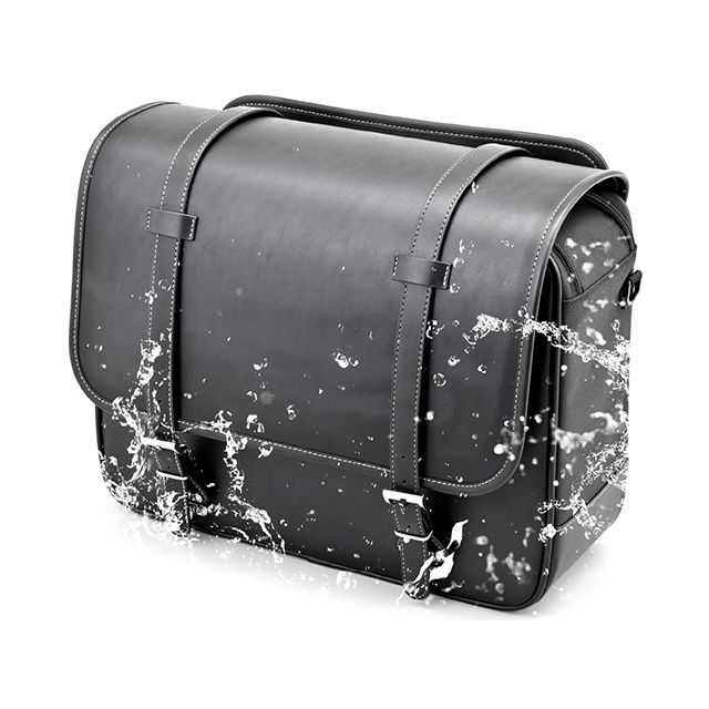 ヘンリービギンズ DHS-59 サドルバッグ インナー防水 22L（ブラック） HenlyBegins
