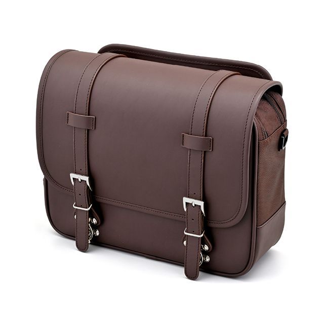 ヘンリービギンズ DHS-54 サドルバッグ12L（ブラウン） HenlyBegins