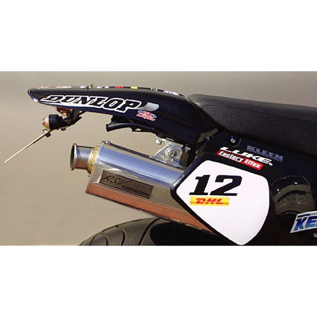 サイクラム CRM250R MXスタイルリアフェンダー（ホワイト） CYCLE-AM バイク