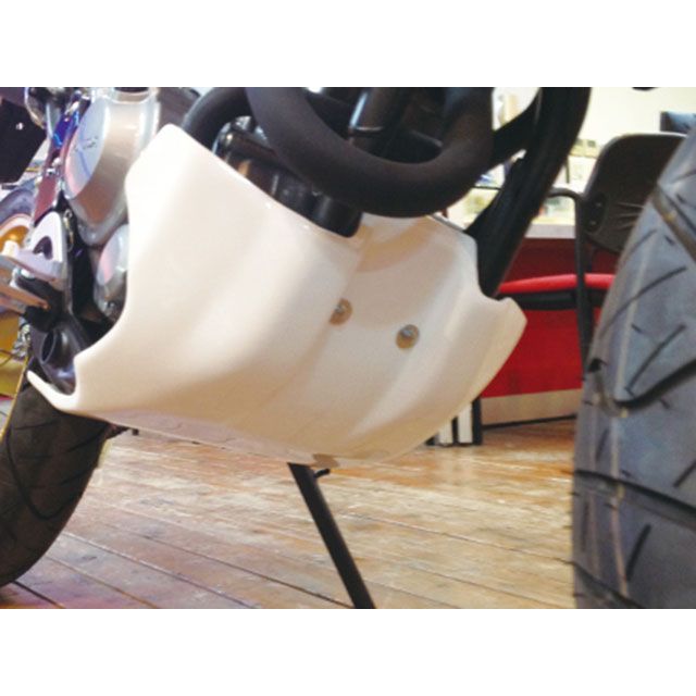 サイクラム CRF250L CRF250M スキッドプレートタイプII（ホワイト） CYCLE-AM