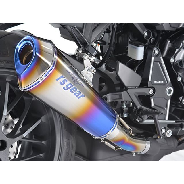 アールズギア CB1000R GPスペックスリップオン(チタンドラッグブルー) R’s GEAR バイク マフラー