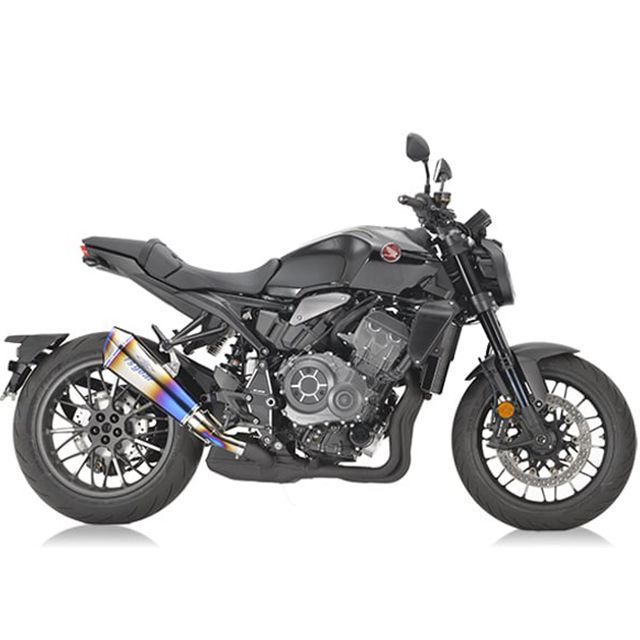 アールズギア CB1000R GPスペックスリップオン（チタンドラッグブルー） R’s GEAR バイク マフラー