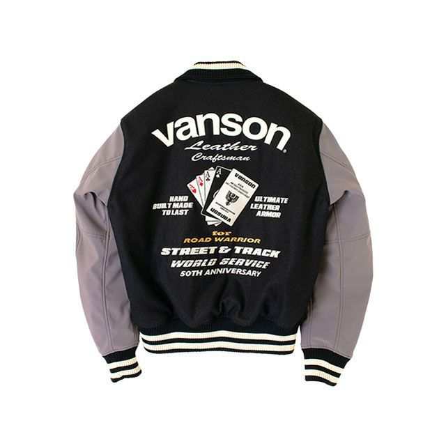 バンソン 2024-2025秋冬モデル VS24107W AWARD JACKET（ブラック