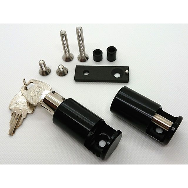 Fixe design Z900RS ヘルメット ロック M1 汎用＋ノーマルスワップKIT 2個入（ブラック） Fixe design