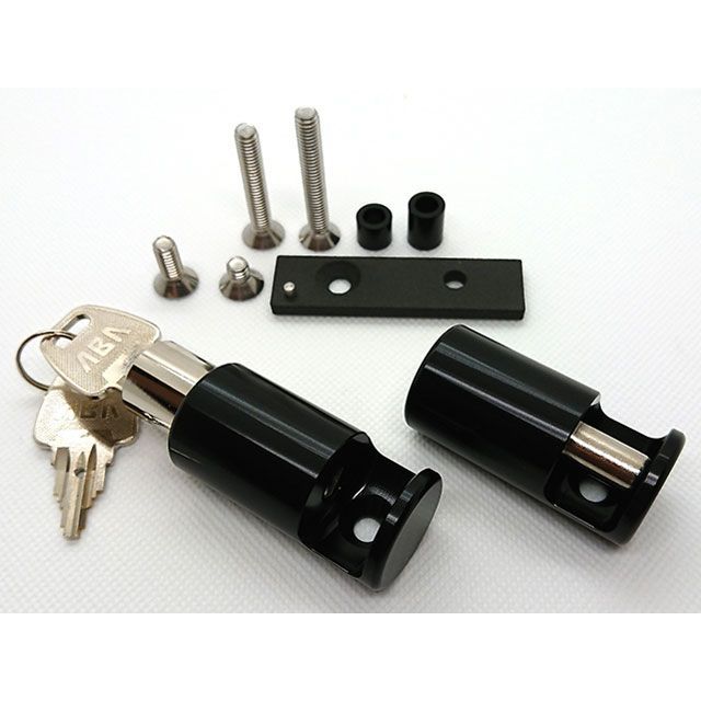 Fixe design ZRX1200DAEG ヘルメット ロック M1 汎用＋ノーマルスワップKIT 2個入（ブラック） Fixe design
