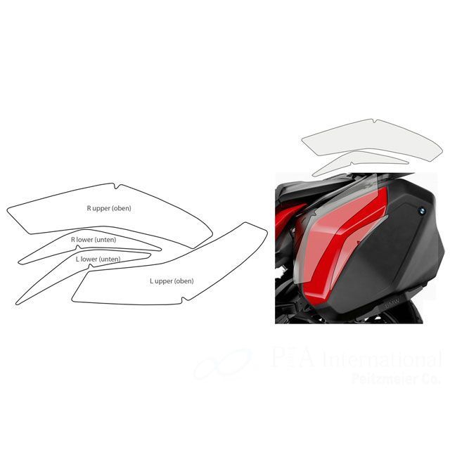専用商品 ワンダーリッヒ S1000XR 純正パニア プロテクション