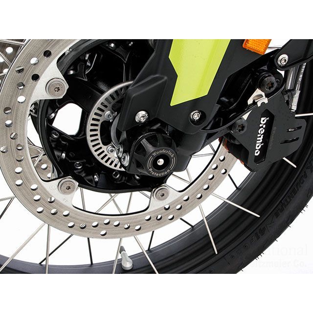 ワンダーリッヒ F900GS DoubleShock クラッシュプロテクター （フロントアクスルスライダー） Wunderlich