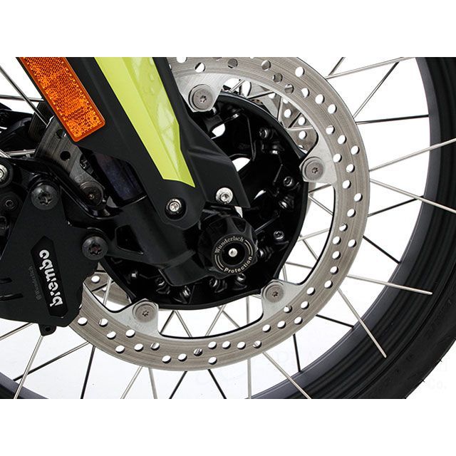 ワンダーリッヒ F900GS DoubleShock クラッシュプロテクター （フロントアクスルスライダー） Wunderlich_1