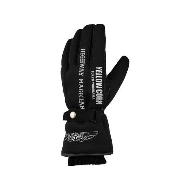 イエローコーン 2024-2025秋冬モデル YG-351W グローブ（ブラック） サイズ L YeLLOW CORN バイクの通販は 6,616円