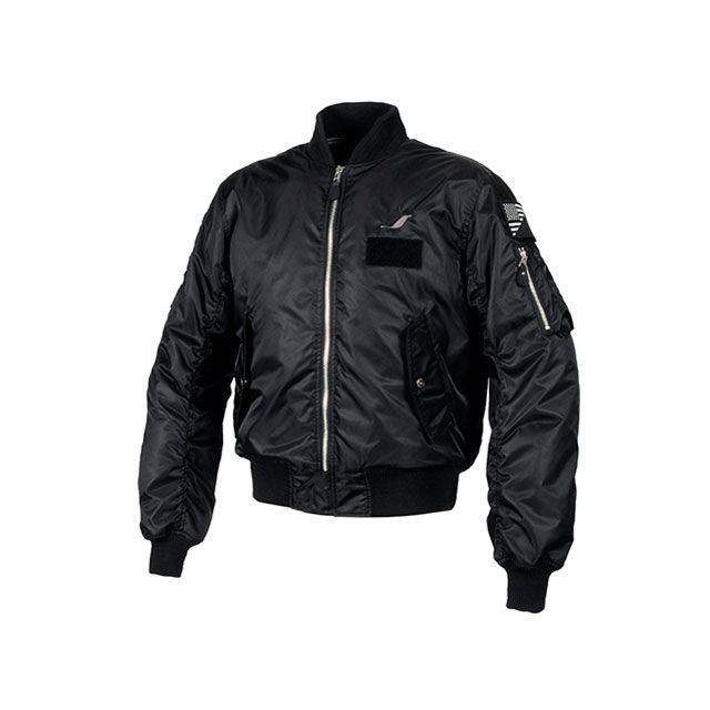 フラッグシップ 2024-2025秋冬モデル FJ-W212 パーソナルMA-1（ブラック） サイズ M FLAGSHIP バイクの通販は