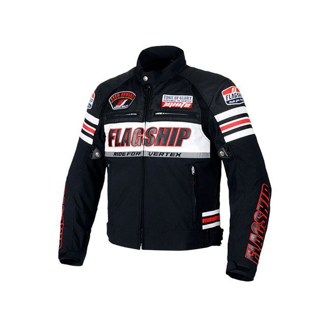 フラッグシップ 2024-2025秋冬モデル FJ-W217 ブライトジャケット（ブラック） サイズ 4L FLAGSHIP バイクの通販は