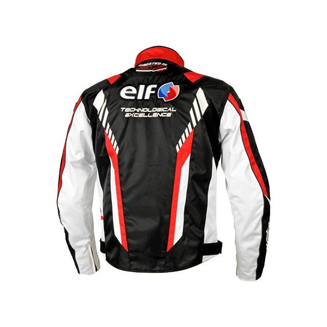 エルフ ライディングウェア 2024-2025秋冬モデル EJ-W119 ヴィットリアジャケット（レッド） サイズ 3L elf riding we…