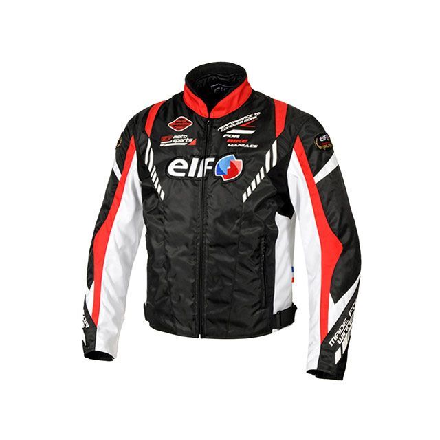 エルフ ライディングウェア 2024-2025秋冬モデル EJ-W119 ヴィットリアジャケット（レッド） サイズ 4L elf riding we…
