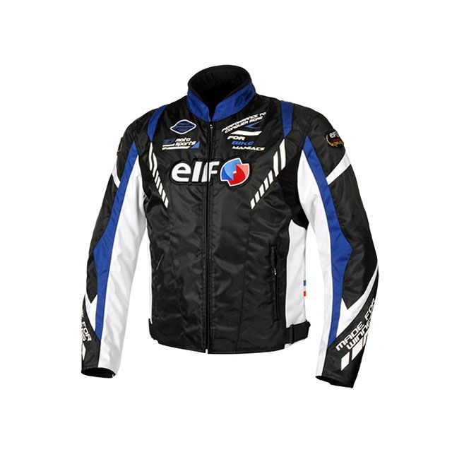 エルフ ライディングウェア 2024-2025秋冬モデル EJ-W119 ヴィットリアジャケット（ブルー） サイズ M elf riding wear