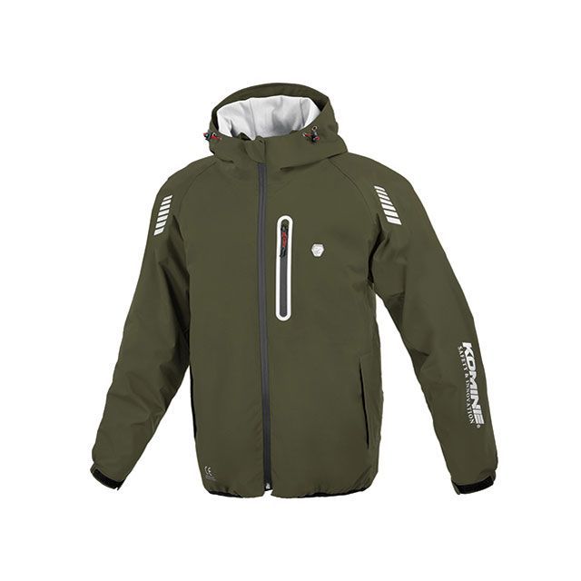 コミネ 2024-2025秋冬モデル JK-630 エニグマライトウインターパーカー（オリーブ） サイズ M KOMINE