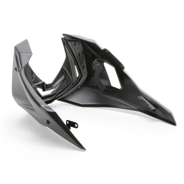 Puig Engine Spoiler 2023-2024 Suzuki GSX-8S - Matte Black, P