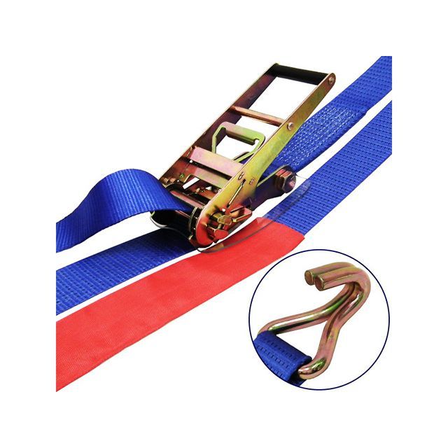 フリーク ラッシングベルト青 Jフック5ton 幅75mm×長さ1+5m FREAK バイクの通販は