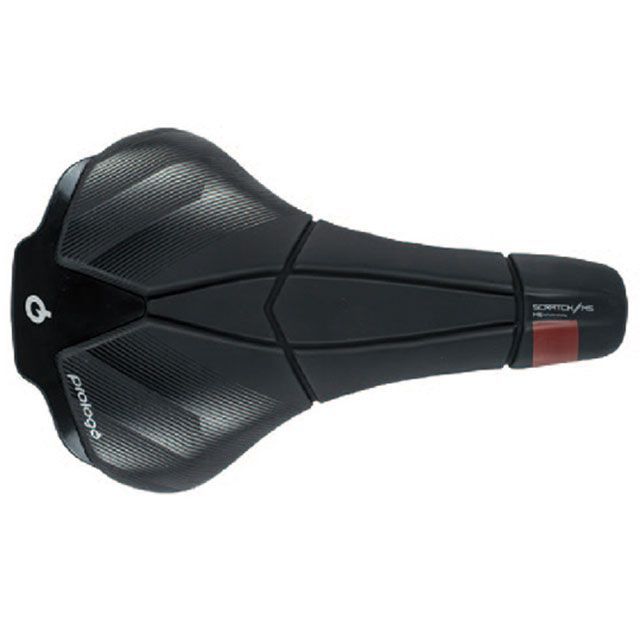 REPENTE 自転車用品 Latus M サドル フルカーボン Black Silver Logo