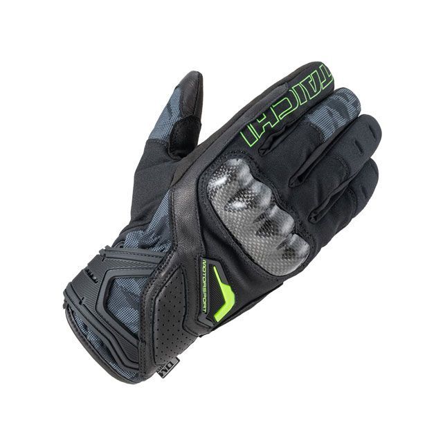 RSタイチ 2024-2025秋冬モデル RST664 カーボン ウインターグローブ（クラッシュブラック/ネオン） サイズ M RSTAICHI バ…の通販は