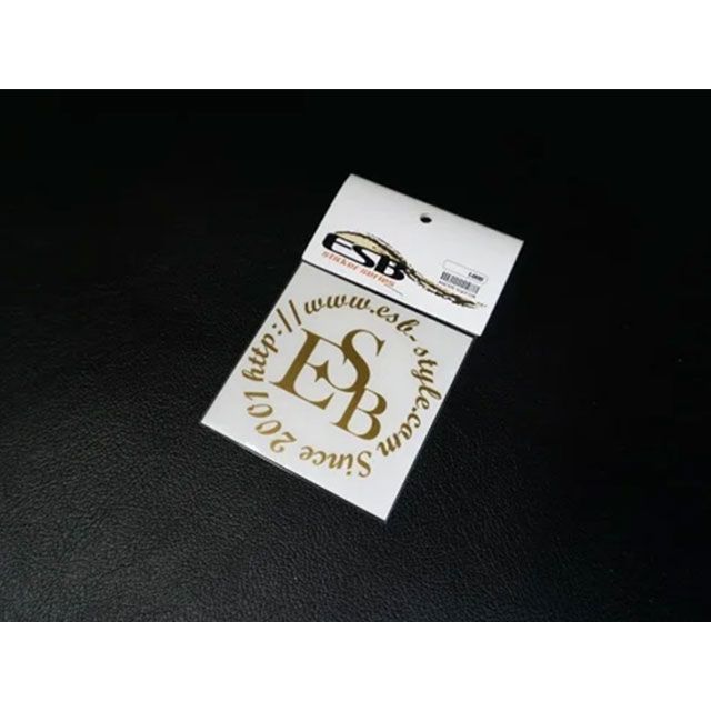 ESB ESBロゴステッカー カラー ブラウン ESB 日用品
