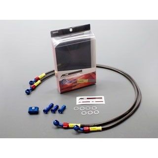 ACパフォーマンス SKYWAVE250 T-S SKYWAVE250 M フロントブレーキホース ホースカラー スモーク AC-PERFORMAN…の通販は