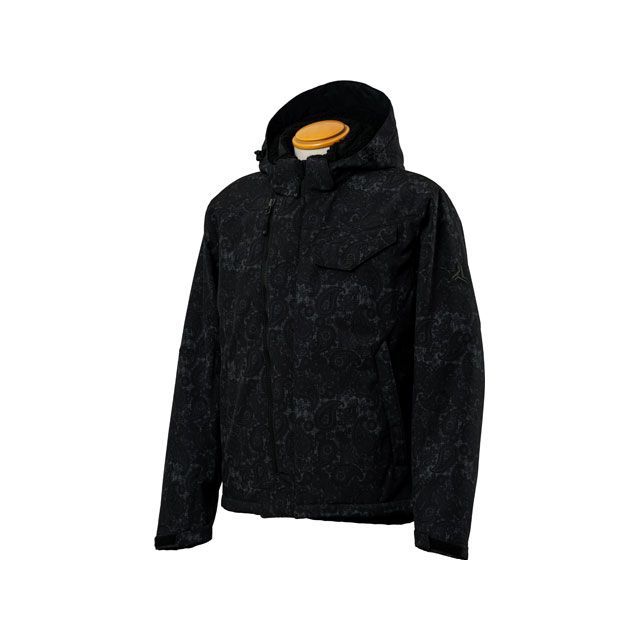 アーバニズム 2024-2025秋冬モデル UNJ137 アーバンソフトシェルジャケット（ペイズリーブラック） サイズ LL urbanism