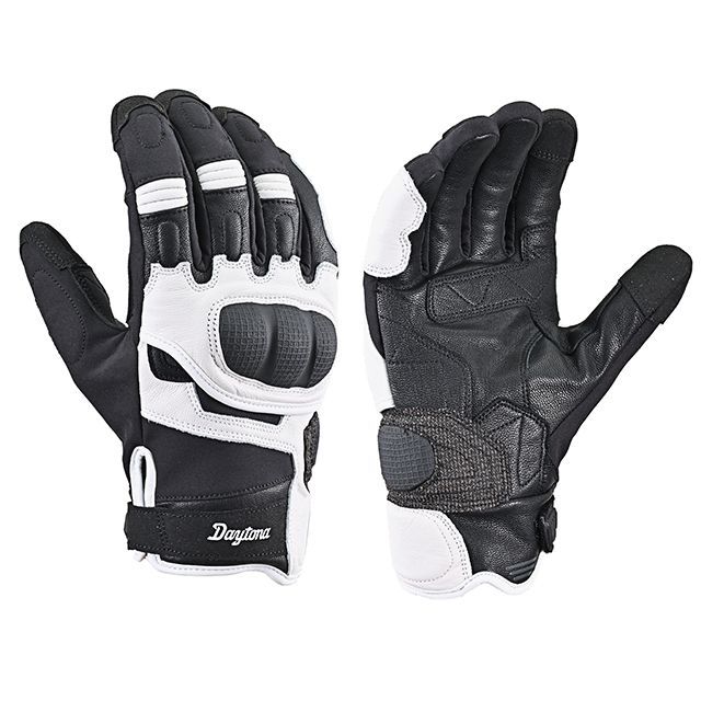 デイトナ DG013CフローウィンターG（ブラック/ホワイト） サイズ M DAYTONA バイクの通販は