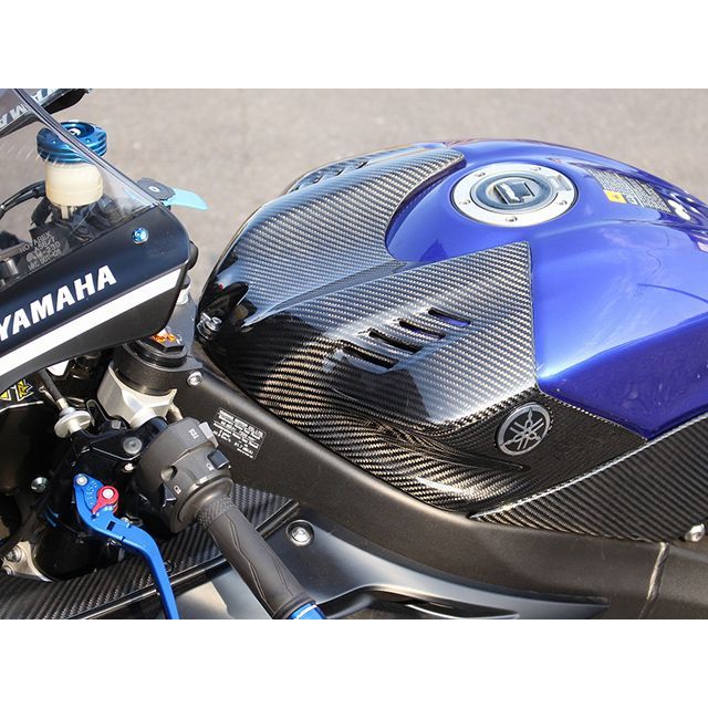 SPEEDRA YZF-R6 タンクトップカバー ドライカーボン 仕様 フォージド