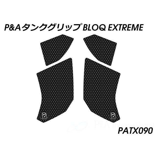 パイツマイヤー Panigale V4 ALL MODELS StreetFighter V4 タンクグリップ（エクストリームブラック） Peitz…