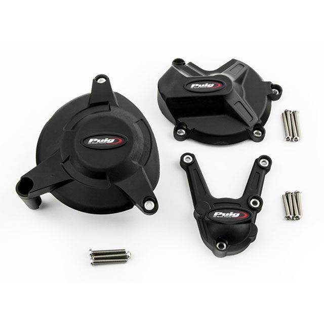 プーチ S1000R S1000RR エンジンケースカバー FIM承認タイプ（ブラック） Puig