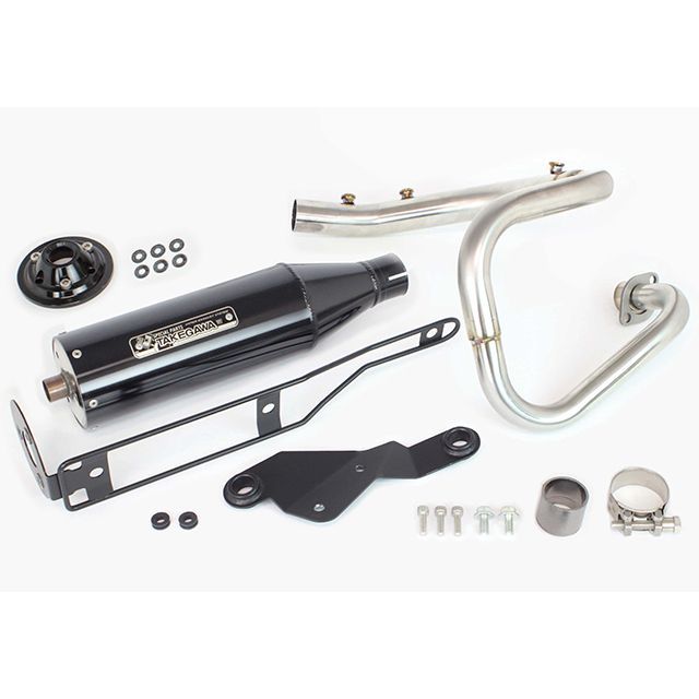 w バイクパーツ 2輪 ヤマモトレーシング spec-A マフラー SLIP-ON カーボン 品番