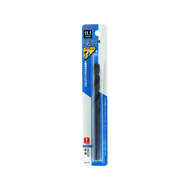 BIGMAN ステンレス用ドリル1本入 11.1mm BIGMAN バイク 車 自動車 自転車