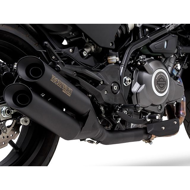 モリワキ X350 CROSS TWIN SLIP-ON（ブラック） MORIWAKI