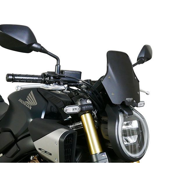 エムアールエー CB650R/E-Clutch スクリーン レーシング（サテンブラック） MRA