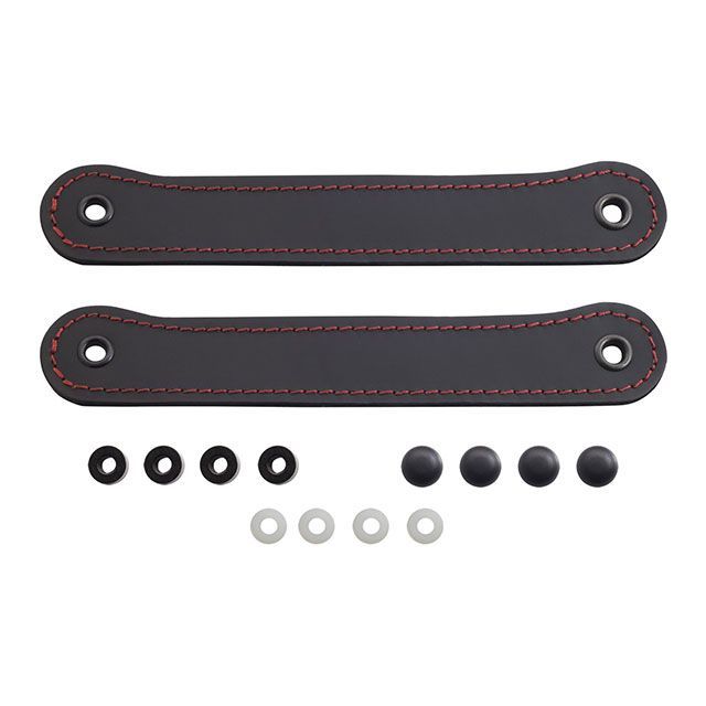 ジャスパフォーマンス ドアプルベルト（ブラック/レッドステッチ） JASS PERFORMANCE 車 自動車の通販は 8,127円