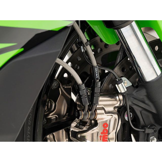 スウェッジラインプロ Ninja ZX-4R SE Ninja ZX-4RR フロントホース