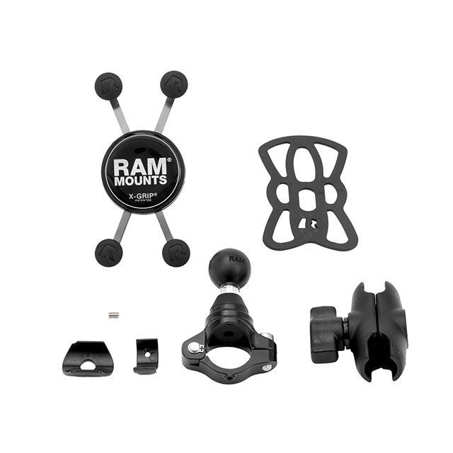 ラムマウント Xグリップ（S）＆PLOT防振クランプセット（ショートアーム）1インチボール RAM MOUNTS_3