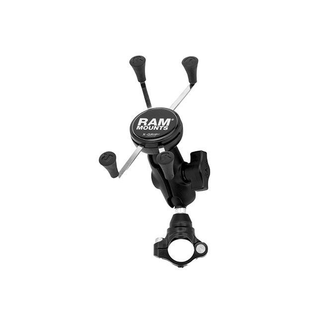 ラムマウント Xグリップ（M）＆PLOT防振クランプセット（ショートアーム）1インチボール RAM MOUNTS