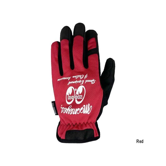 ムーンアイズ OMG-041 ワークグローブ（レッド） サイズ XL MOONEYES バイクの通販は