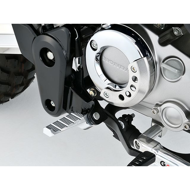 Gクラフト DAX125 モンキー125 汎用 可倒式ビレットステップバー Gcraft_1